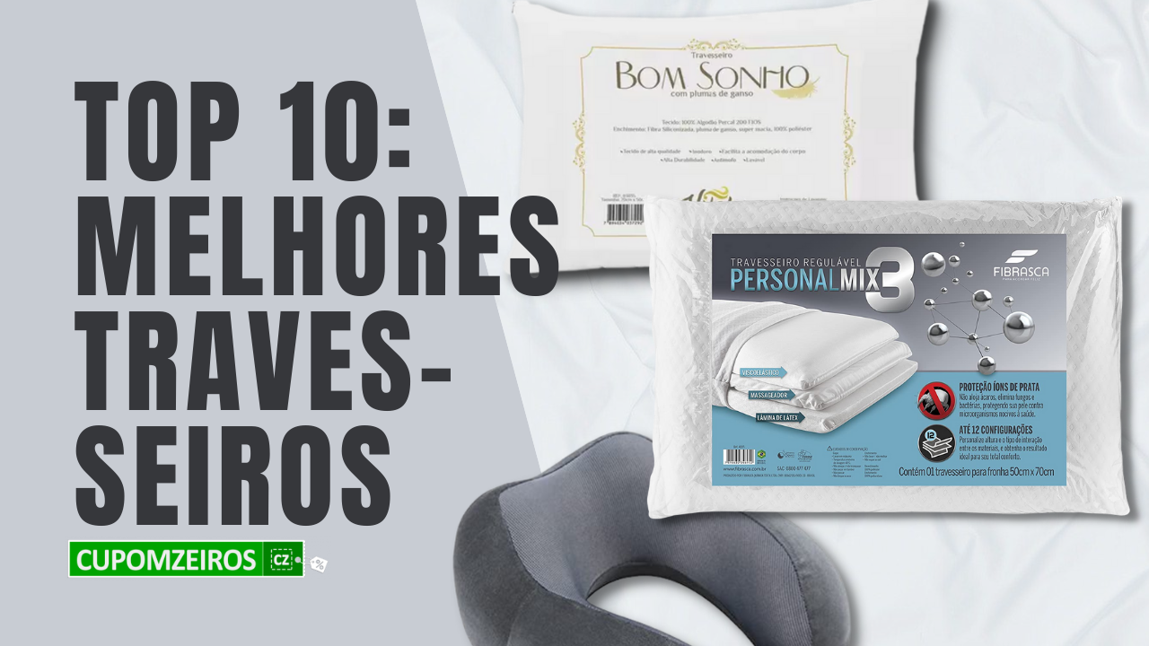 TOP 10: Melhores Travesseiros E Marcas Para Seu Sono! 2023