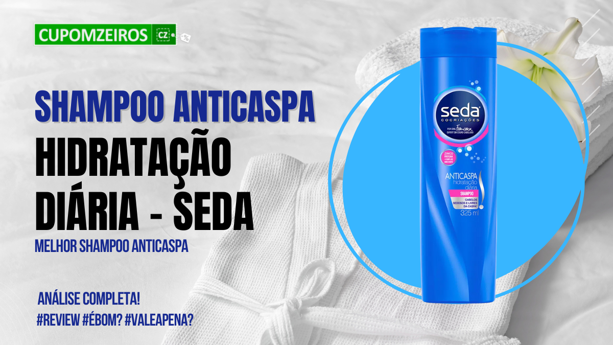 Shampoo Seda Cocriações Anticaspa Hidratação Diária 325ml em