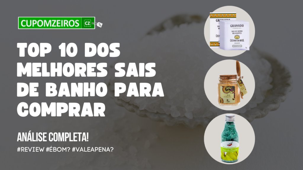 Top 5: Melhores Sais De Banho Para Comprar! Confira!