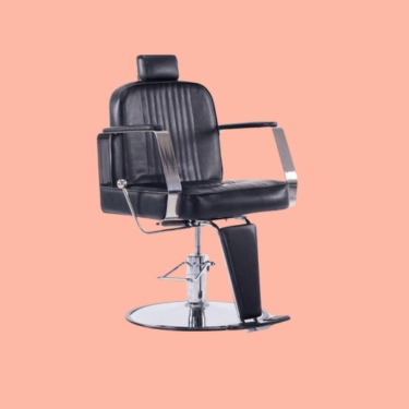 Poltrona Cadeira Reclinável Sandra De Barbeiro Com Base