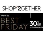 Desconto Best Friday Shop2gether com 30% OFF