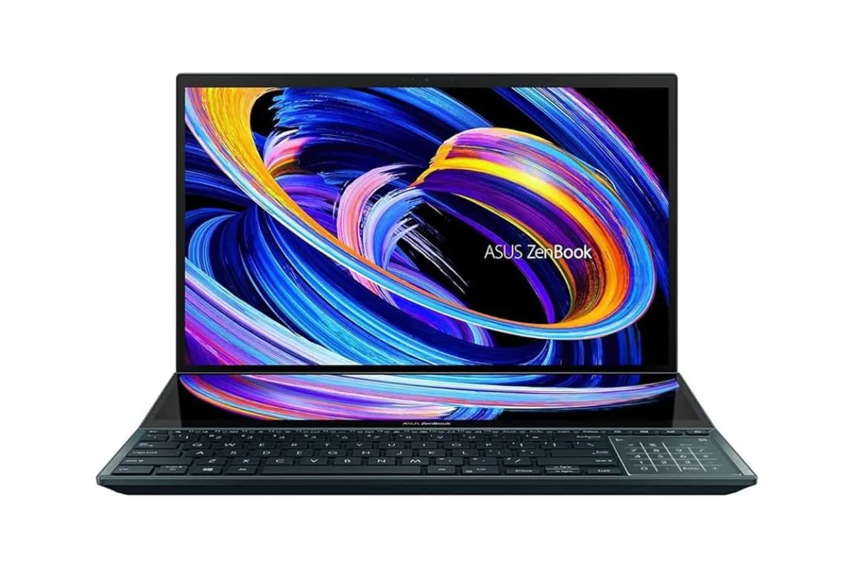 Notebook Asus Zenbook Pro Duo 15 Com Tela Dupla E Design Avançado Para Multitarefas.