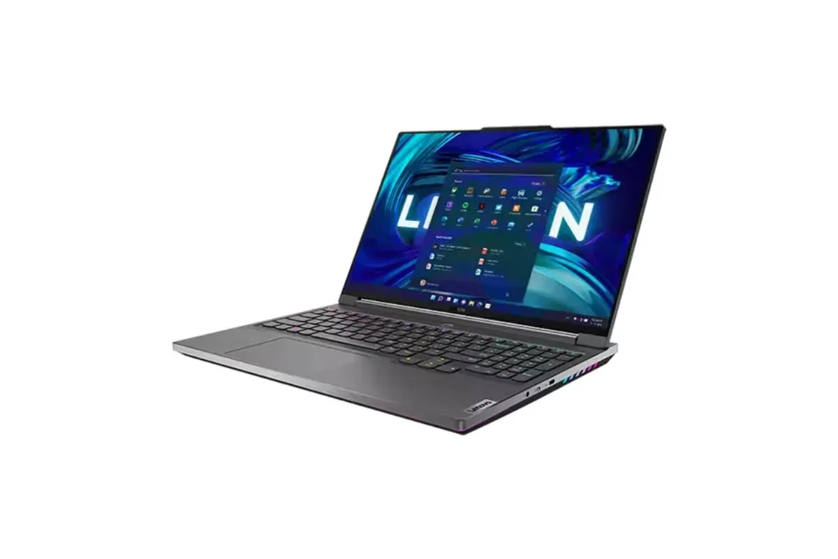 Notebook Lenovo Legion 7I Gen 7 Com Tela Inicial Do Windows 11 E Design Robusto.