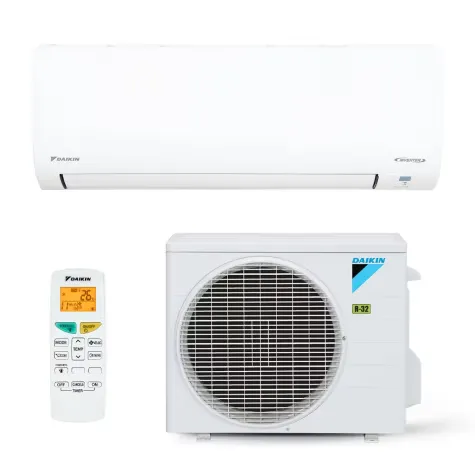  Ar-Condicionado Daikin Inverter De 12.000 Btus Com Unidade Interna, Unidade Externa E Controle Remoto.