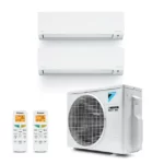 Ar Condicionado Multi Split Inverter Daikin 34000 BTUs Quente Frio 220V (2 Evap de 9000 e 18000 BTUs)