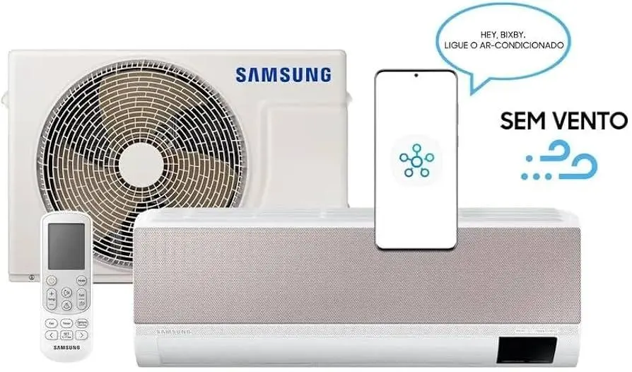 Ar Condicionado Split Samsung 9000 BTUs Quente e Frio Inverter 220V