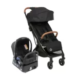 Carrinho de Bebê Travel System Maxi-Cosi Eva² Trio Essential Preto 3 em 1