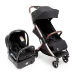 Carrinho de Bebê Travel System Maxi-Cosi Eva² Trio Essential Preto 3 em 1