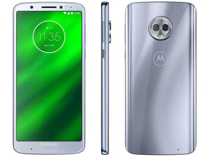 Smartphone Motorola Moto G6 Plus 64GB Azul Dual Chip