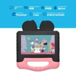 Tablet Multilaser Minnie Mouse NB414 Preto 64GB Wi-Fi