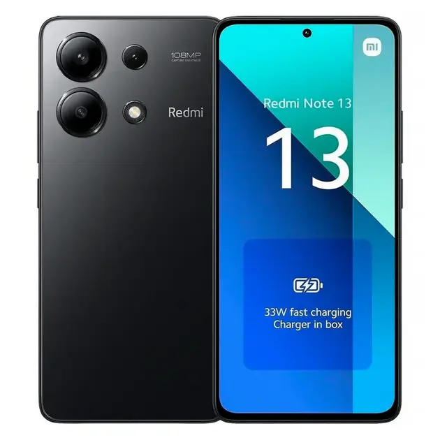 Xiaomi Redmi Note 13 4g 256gb Preto – Dual Chip